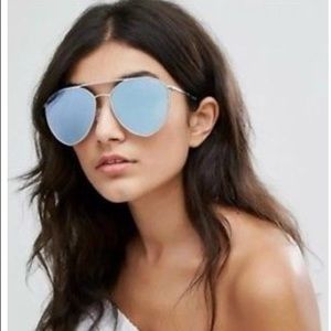 Quay Australia X Jasmine Sanders Indio Blue/Silver